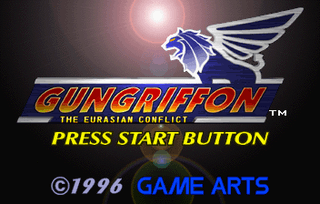 Gun Griffon: The Eurasian Conflict screenshot 3 for Sega Saturn